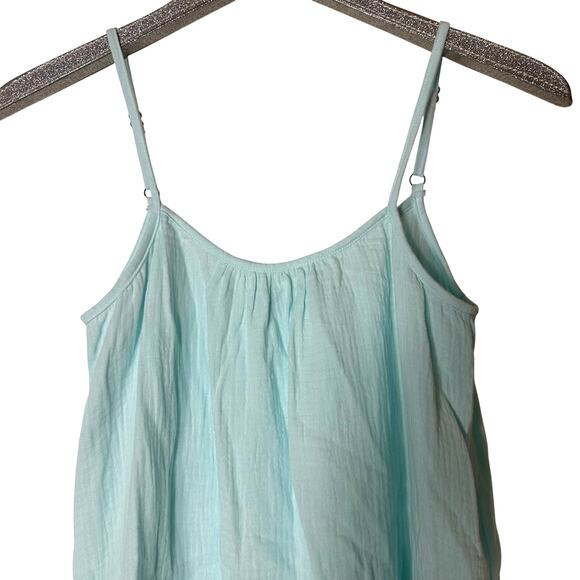 Citrine Della Dress Mint Green/Blue Gauze - Picture 2 of 8